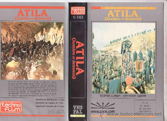 Kino: ATILA HOMBRE O DEMONIO / PRECIOSA EDICION IRIS COLECCIONISTAS