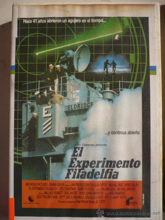 El Experimento Filadelfia (1984) Vhs. - Comprar Películas De Cine VHS ...