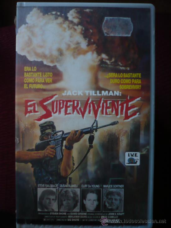 Cine: El superviviente (1987) VHS. POSTNUCLEAR. - Foto 1