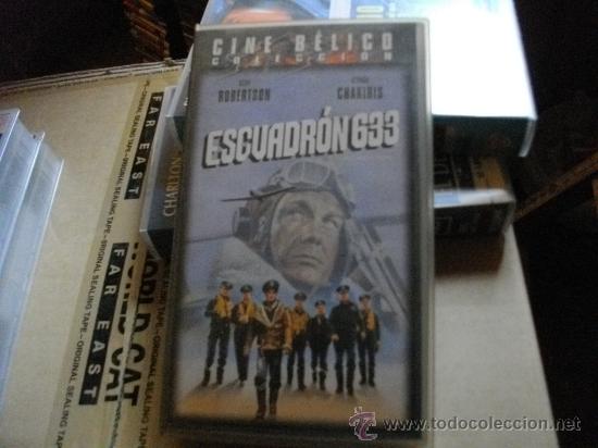 Cin&eacute;ma: ESCUADRON 633-CINE CLASICO--VHS--COMPRA MINIMA 10 EU