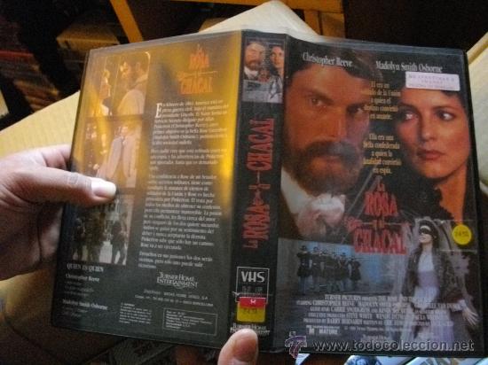 Cin&eacute;ma: LA ROSA Y EL CHACAL vhs semi nueva
