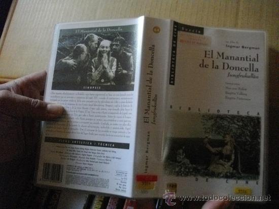 Cinema: EL MANANTIAL DE LA DONCELLA - CINE CLASICO-VHS -COMPRA MINIMA 6 EU-