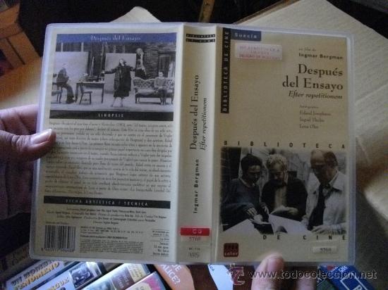 Kino: DESPUES DEL ENSAYO