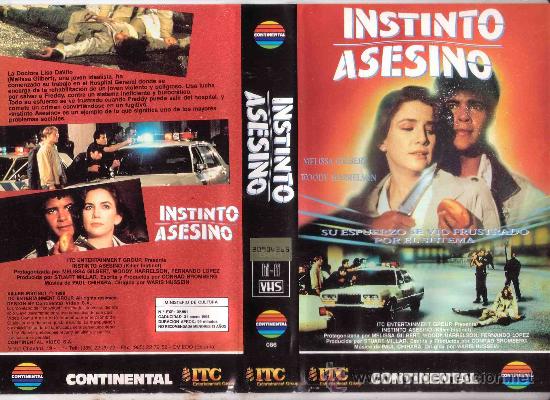 Cinema: INSTINTO ASESINO--vhs venta minima 10&euro; eu--