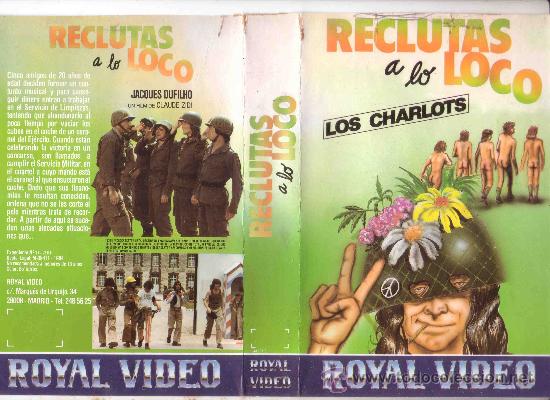 Cinema: RECLUTAS A LO LOCO / vhs