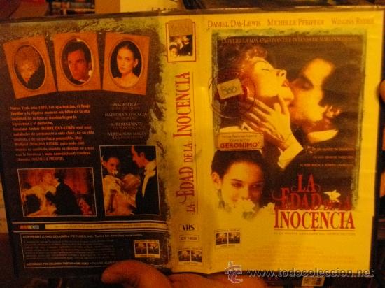 Kino: LA EDAD DE LA INOCENCIA-VHS