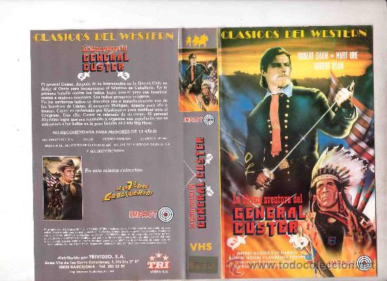 Kino: LA &Uacute;LTIMA AVENTURA DEL GENERAL CUSTER --VENTA MINIMA 10EU---VHS