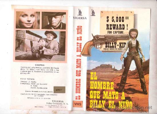 Kino: EL HOMBRE QUE MATO A BILLY EL NI&Ntilde;O / VHS