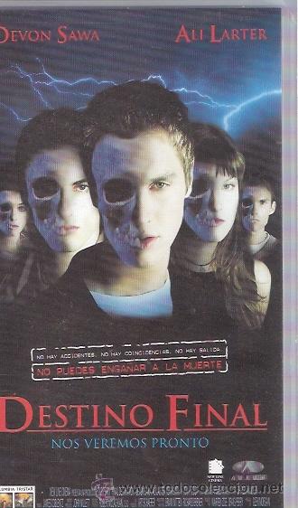 Cine: PELICULA VHS - DESTINO FINAL - Foto 1