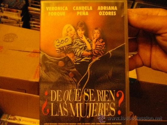 Cinema: DE QUE SE RIEN LAS MUJERES / ESPA&Ntilde;OLADA--VHS--VENTA MINIMA 10 EU
