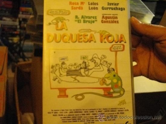Cin&eacute;ma: LA DUQUESA ROJA--VHS--VENTA MINIMA 10 EUROS