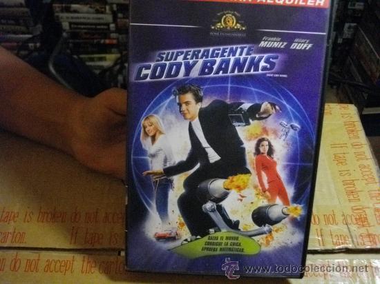 Cinema: SUPERAGENTE CODY BANKS-VHS-VHS-VENTA MINIMA 10 EU