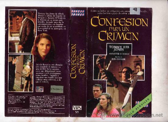 Kino: CONFESION PARA UN CRIMEN / VHS  /MAS DE 22 MIL TITULOS DISPONIBLES
