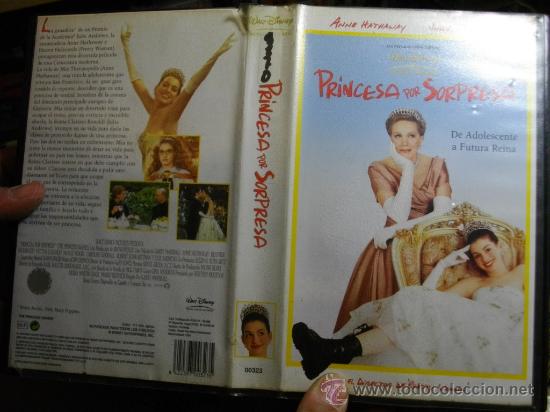 Cine: PRINCESA POR SORPRESA-vhs