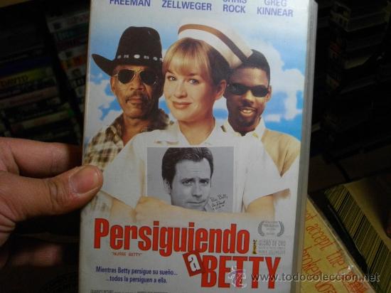 Cine: PERSIGUIENDO A BETTY-VHS- VENTA MINIMA 10 EU