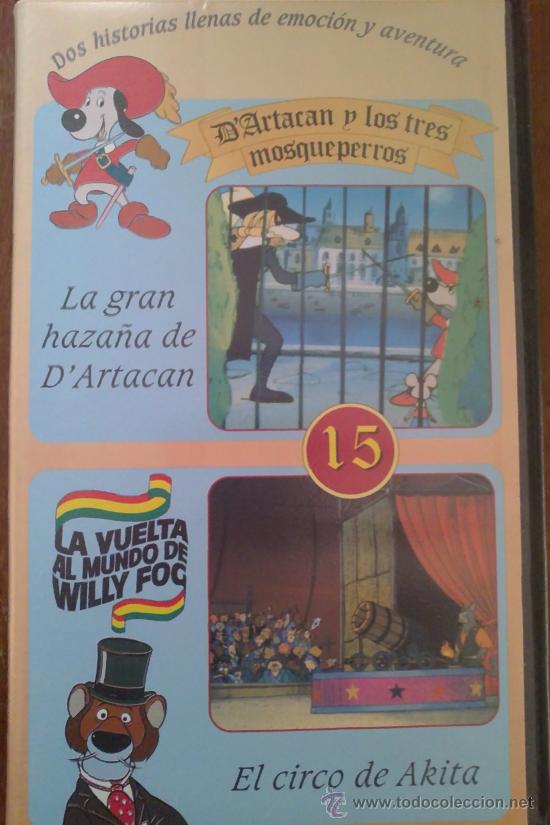Cine: VHS - D&Aacute;RTACAN Y WILLY FOG CAP.15