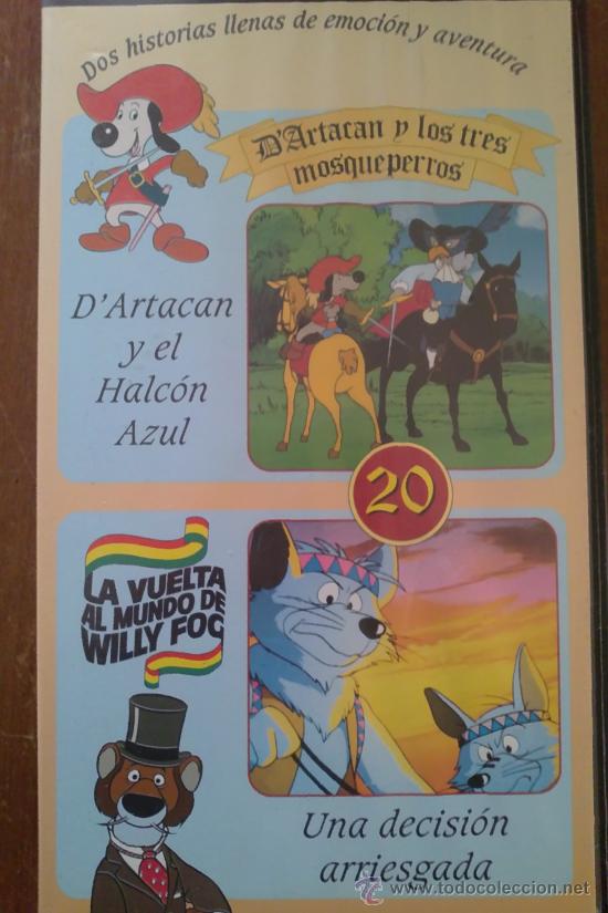 Cine: VHS - D&Aacute;RTACAN Y WILLY FOG CAP.20