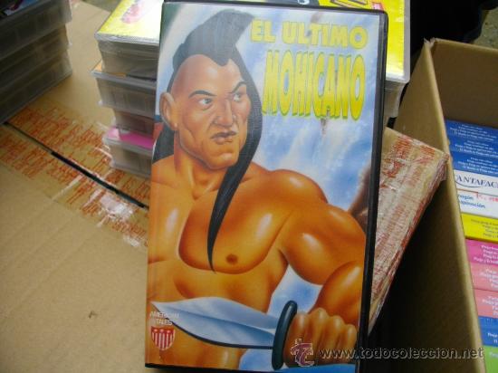 Cine: EL ULTIMO MOHICANO/ DIBUJOS ANIMADOS-VHS VENTA MINIMA 10 EU-
