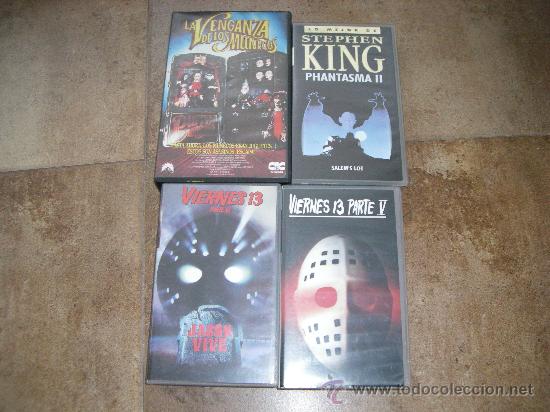 Cine: 4 PELICULAS TERROR VIERNES TRECE PARTE IV Y PARTE V , PHANTASMAS II Y LA VENGANZA DE LOS MU&Ntilde;ECOS CIC