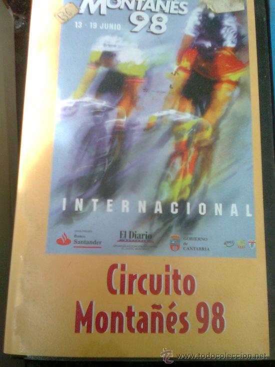 Cine: Ant.-Circuito Monta&ntilde;&eacute;s 98 (J.Carlos d la Fuente-Lobera prod-Diario monta&ntilde;&eacute;s)- vhs orig ciclismo 1998