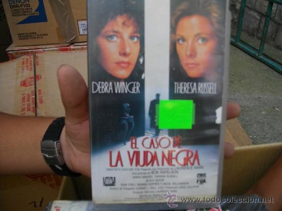 Cinema: EL CASO DE LA VIUDA NEGRA/ VHS PEDIDO MINIMO 10&euro; EU