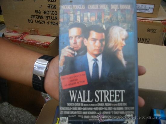 Cinema: WALL STREET/ VHS PEDIDO MINIMO 10&euro;EU