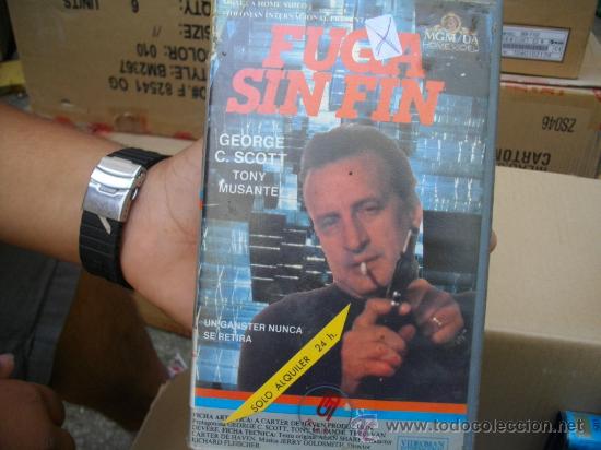Cinema: FUGA SIN FIN/ VHS PEDIDO MINIMO vhs vhs