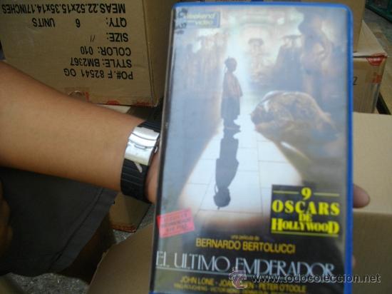 Cinema: EL ULTIMO EMPERADOR/ VHS PEDIDO MINIMO 10&euro;EU