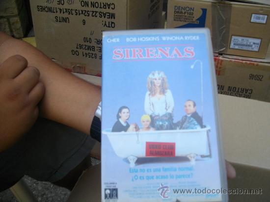 Cinema: SIRENAS/ VHS PEDIDO MINIMO 10&euro; EU