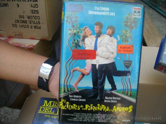 Cinema: LOS PACIENTES DE UN PSIQUIATRA EN APUROS/ VHS PEDIDO MINIMO 10&euro;EU