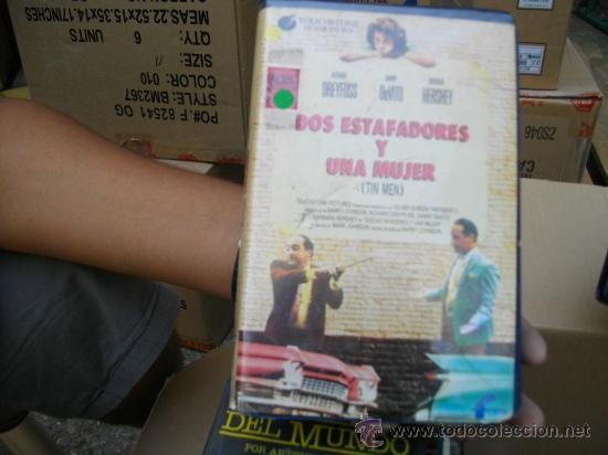 Cinema: DOS ESTAFADORES Y UNA MUJER / COMPRA MINIMA 6 EU VHS