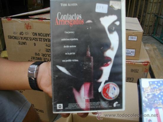 Cinema: CONTACTOS ARRIESGADOS / PEDIDO MINIMO 10&euro;EU VHS