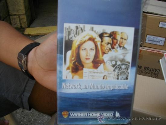 Cinema: NETWORK UN MUNDO IMPLACABLE / PEDIDO MINIMO 6 EU VHS
