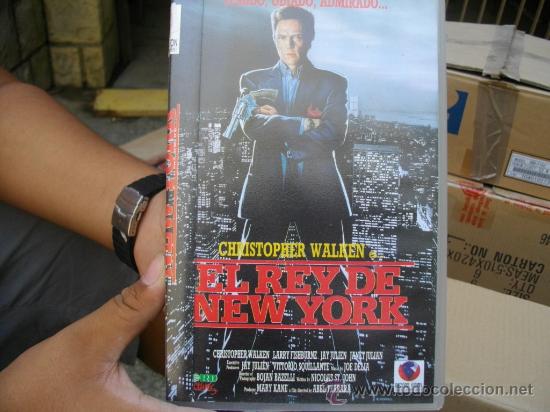 Kino: EL REY DE NEW YORK / PEDIDO MINIMO 10&euro;EU VHS