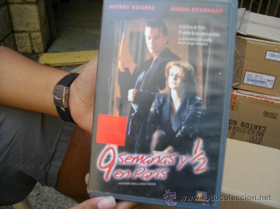 Kino: 9 / SEMANAS EN PARIS / PEDIDO MINIMO 10 EU VHS