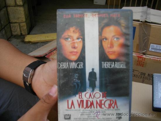 Cinema: EL CASO DE LA VIUDA NEGRA/ VHS PEDIDO MINIMO 10 EU