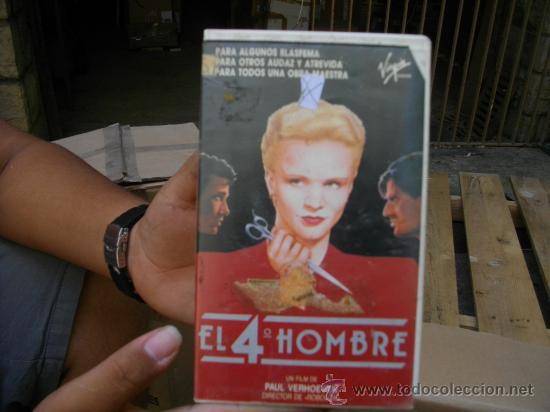 Kino: EL 4 HOMBRE / PEDIDO MINIMO 10&euro;EU VHS