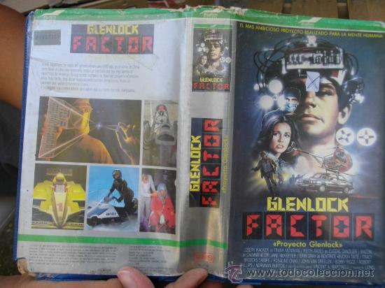 Kino: FACTOR GLENLOCK --vhs--venta minima 10 EUROS--