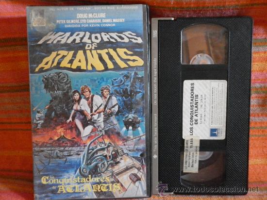 los conquistadores del atlantis--terror-vhs gra - Comprar ...