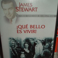 Cine: LOTE 2 CINTAS VHS SERIE JAMES STEWART. Lote 28383790