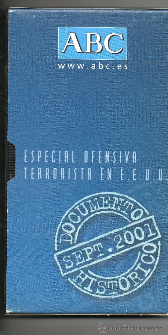 Kino: ESPECIAL OFENSIVA TERRORISTA EN E.E . U.U . SEPT. 2001 . DOCUMNTO HIST&Oacute;RICO . VHS