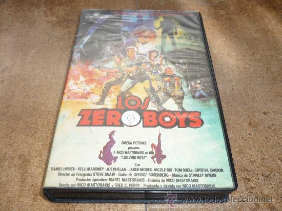 Cine: PEL&Iacute;CULA VHS LOS ZERO BOYS LAX VIDEO S.A. 1988 90&acute;APROX