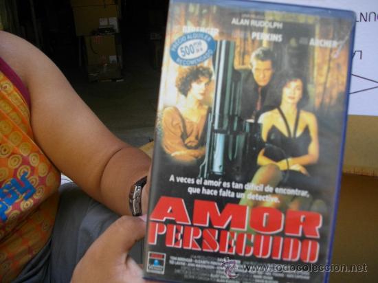 Cinema: AMOR PERSEGUIDO/-VHS-VENTA MINIMA 10 EUROS--