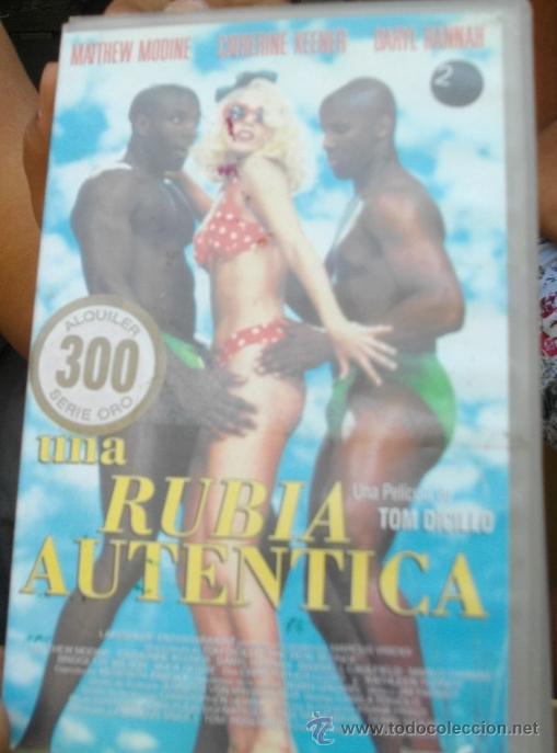 Cine: UNA RUBIA AUTENTICA--compra minima 10&euro; eu--
