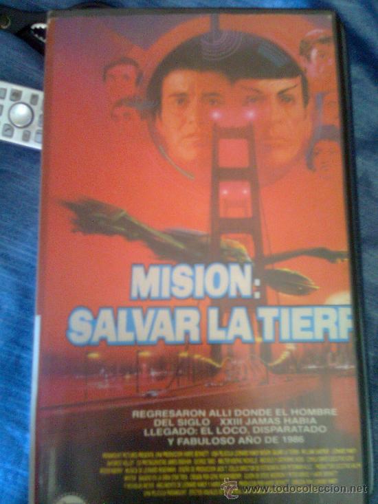 Cine: SERIE TREKKIE ESENCIAL. LEONAR NIMOY.WILLIAM SHATNER - STAR TREK 4, mision salvar la tierra-86