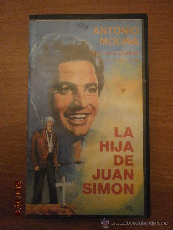 la hija de juan simon - antonio molina - Comprar Películas de cine VHS