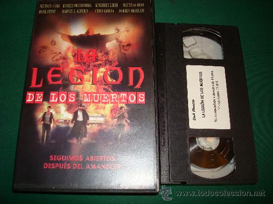 Cine: LA LEGION DE LOS MUERTOS. VHS. 274