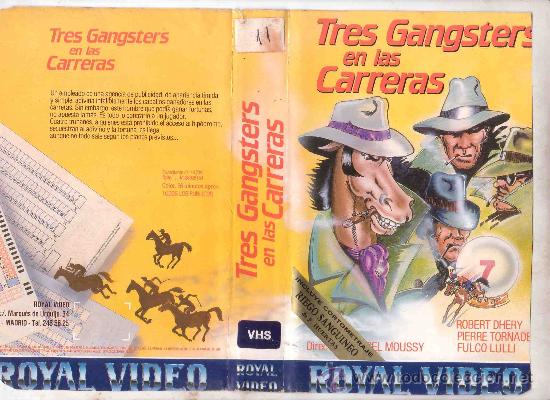 Cinema: TRES GANGSTERS EN LAS CARRERAS / VHS 1969