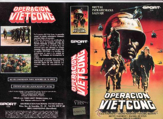 Cin&eacute;ma: VHS OPERACI&Oacute;N VIETCONG - BRUCE LAMBERT