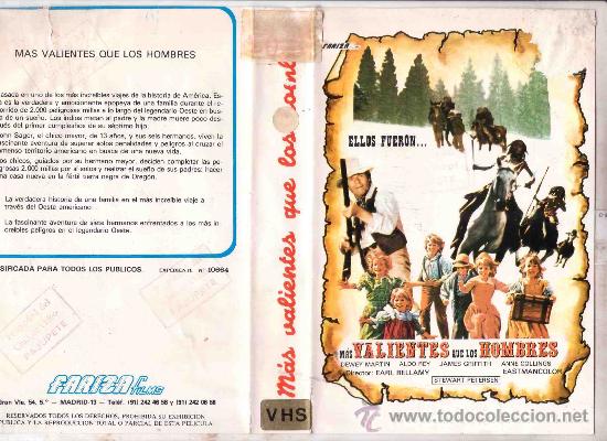 Cin&eacute;ma: MAS VALIENTES QUE LOS HOMBRES-VHS